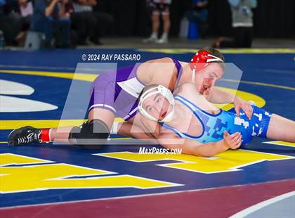 Thumbnail 2 in NYSPHSAA Wrestling Championships - Round 1 (101 lbs - 160 lbs) photogallery.