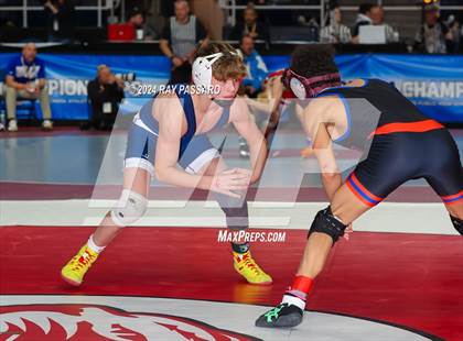 Thumbnail 3 in NYSPHSAA Wrestling Championships - Round 1 (101 lbs - 160 lbs) photogallery.