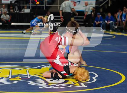 Thumbnail 2 in NYSPHSAA Wrestling Championships - Round 1 (101 lbs - 160 lbs) photogallery.