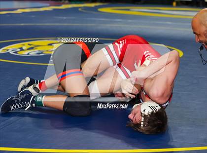 Thumbnail 2 in NYSPHSAA Wrestling Championships - Round 1 (101 lbs - 160 lbs) photogallery.