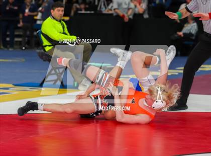 Thumbnail 2 in NYSPHSAA Wrestling Championships - Round 1 (101 lbs - 160 lbs) photogallery.