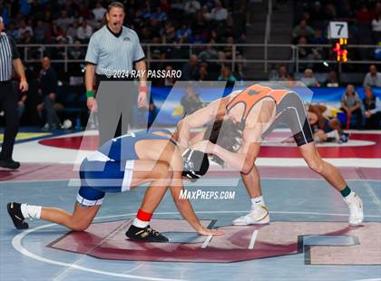 Thumbnail 3 in NYSPHSAA Wrestling Championships - Round 1 (101 lbs - 160 lbs) photogallery.
