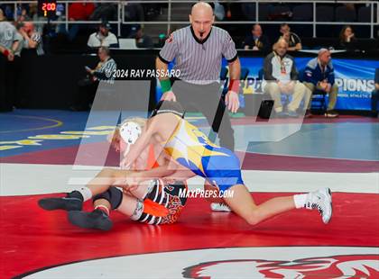 Thumbnail 1 in NYSPHSAA Wrestling Championships - Round 1 (101 lbs - 160 lbs) photogallery.