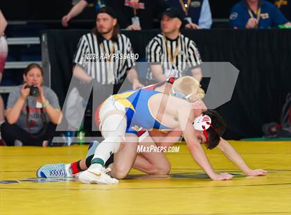 Thumbnail 2 in NYSPHSAA Wrestling Championships - Round 1 (101 lbs - 160 lbs) photogallery.