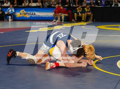 Thumbnail 2 in NYSPHSAA Wrestling Championships - Round 1 (101 lbs - 160 lbs) photogallery.