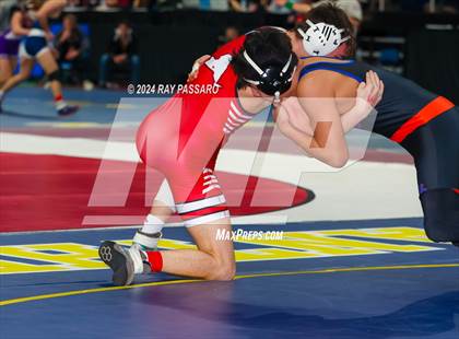 Thumbnail 2 in NYSPHSAA Wrestling Championships - Round 1 (101 lbs - 160 lbs) photogallery.