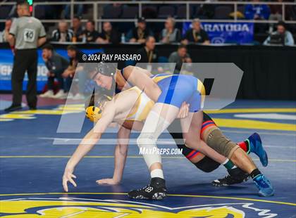 Thumbnail 1 in NYSPHSAA Wrestling Championships - Round 1 (101 lbs - 160 lbs) photogallery.