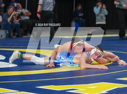 Thumbnail 3 in NYSPHSAA Wrestling Championships - Round 1 (101 lbs - 160 lbs) photogallery.