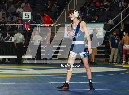 Thumbnail 1 in NYSPHSAA Wrestling Championships - Round 1 (101 lbs - 160 lbs) photogallery.