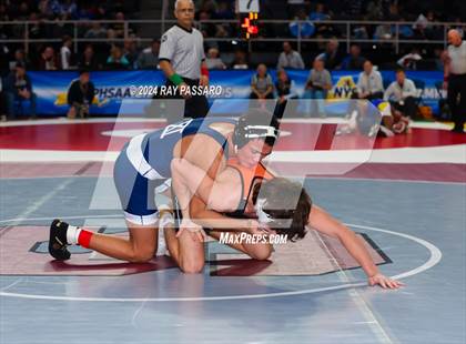 Thumbnail 2 in NYSPHSAA Wrestling Championships - Round 1 (101 lbs - 160 lbs) photogallery.