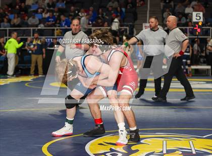 Thumbnail 3 in NYSPHSAA Wrestling Championships - Round 1 (101 lbs - 160 lbs) photogallery.