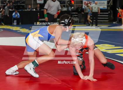 Thumbnail 3 in NYSPHSAA Wrestling Championships - Round 1 (101 lbs - 160 lbs) photogallery.