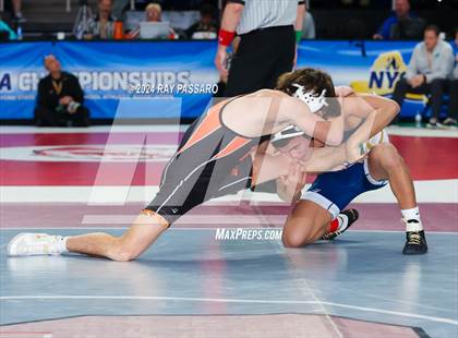 Thumbnail 2 in NYSPHSAA Wrestling Championships - Round 1 (101 lbs - 160 lbs) photogallery.