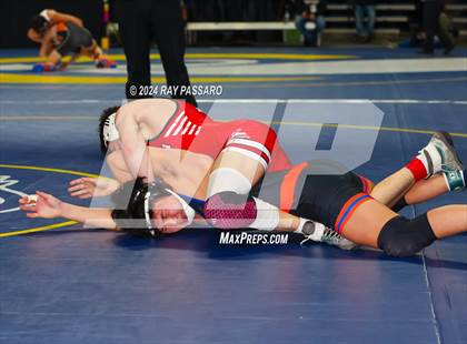 Thumbnail 2 in NYSPHSAA Wrestling Championships - Round 1 (101 lbs - 160 lbs) photogallery.