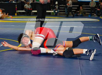 Thumbnail 3 in NYSPHSAA Wrestling Championships - Round 1 (101 lbs - 160 lbs) photogallery.