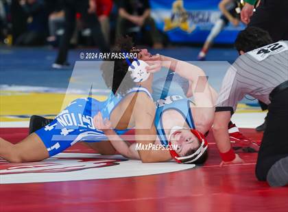 Thumbnail 3 in NYSPHSAA Wrestling Championships - Round 1 (101 lbs - 160 lbs) photogallery.