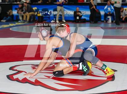 Thumbnail 1 in NYSPHSAA Wrestling Championships - Round 1 (101 lbs - 160 lbs) photogallery.