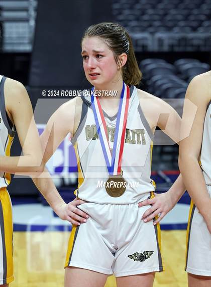 Thumbnail 1 in Goldthwaite vs. Martins Mill (UIL 2A Basketball Semifinal Medal Ceremony) photogallery.