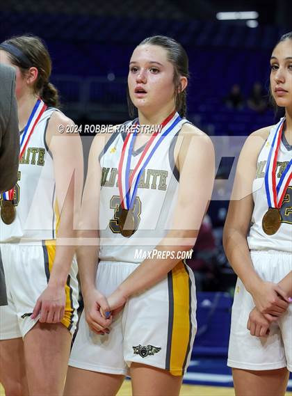 Thumbnail 2 in Goldthwaite vs. Martins Mill (UIL 2A Basketball Semifinal Medal Ceremony) photogallery.