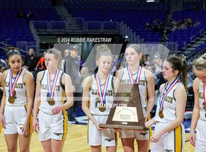 Thumbnail 2 in Goldthwaite vs. Martins Mill (UIL 2A Basketball Semifinal Medal Ceremony) photogallery.
