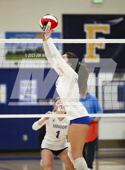 Thumbnail 2 in Amador Valley @ Foothill (CIFNCS D1 Semifinals) photogallery.