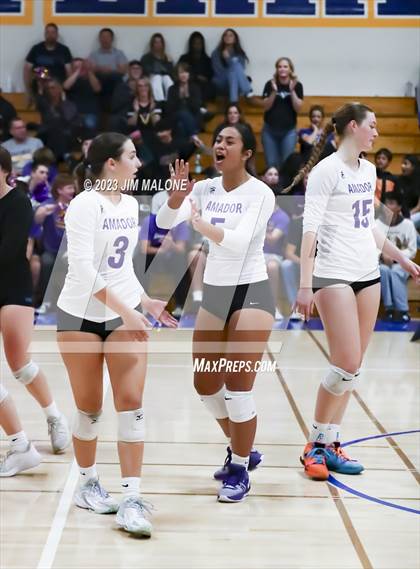 Thumbnail 1 in Amador Valley @ Foothill (CIFNCS D1 Semifinals) photogallery.