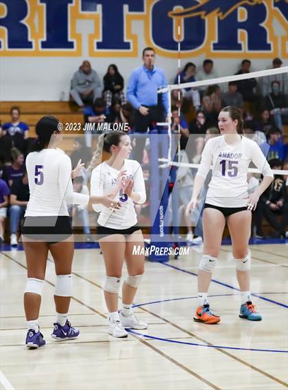 Thumbnail 3 in Amador Valley @ Foothill (CIFNCS D1 Semifinals) photogallery.