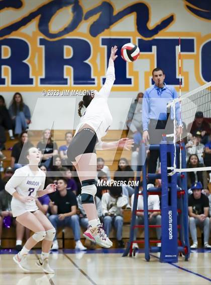 Thumbnail 3 in Amador Valley @ Foothill (CIFNCS D1 Semifinals) photogallery.
