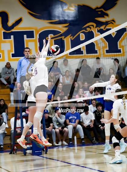 Thumbnail 1 in Amador Valley @ Foothill (CIFNCS D1 Semifinals) photogallery.