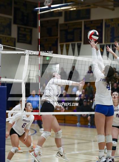 Thumbnail 1 in Amador Valley @ Foothill (CIFNCS D1 Semifinals) photogallery.