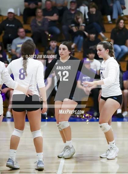 Thumbnail 2 in Amador Valley @ Foothill (CIFNCS D1 Semifinals) photogallery.