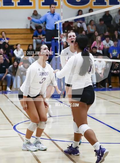 Thumbnail 1 in Amador Valley @ Foothill (CIFNCS D1 Semifinals) photogallery.