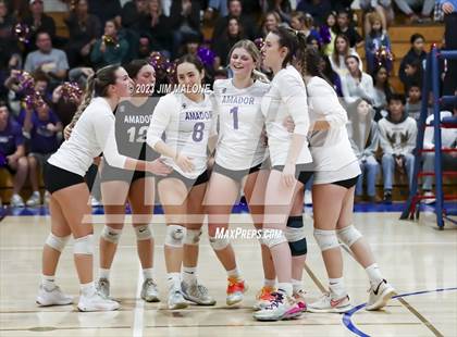Thumbnail 1 in Amador Valley @ Foothill (CIFNCS D1 Semifinals) photogallery.