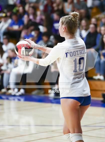 Thumbnail 2 in Amador Valley @ Foothill (CIFNCS D1 Semifinals) photogallery.