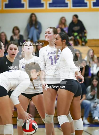 Thumbnail 2 in Amador Valley @ Foothill (CIFNCS D1 Semifinals) photogallery.