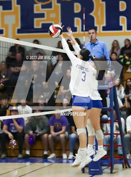Thumbnail 2 in Amador Valley @ Foothill (CIFNCS D1 Semifinals) photogallery.
