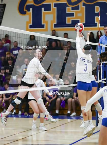 Thumbnail 3 in Amador Valley @ Foothill (CIFNCS D1 Semifinals) photogallery.