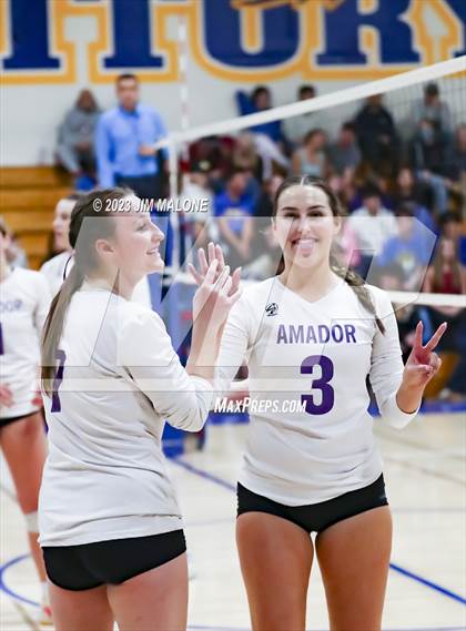 Thumbnail 3 in Amador Valley @ Foothill (CIFNCS D1 Semifinals) photogallery.