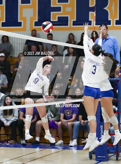 Thumbnail 3 in Amador Valley @ Foothill (CIFNCS D1 Semifinals) photogallery.