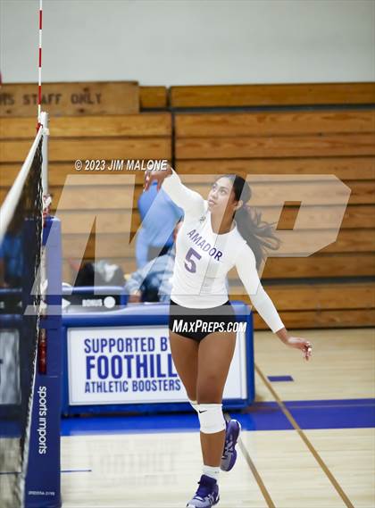 Thumbnail 1 in Amador Valley @ Foothill (CIFNCS D1 Semifinals) photogallery.
