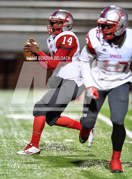 Thumbnail 3 in Spruce @ Mansfield Legacy (UIL Class 5A Division II Area Playoff) photogallery.