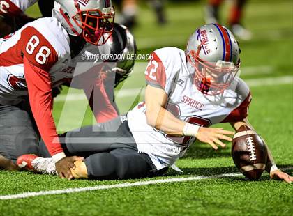 Thumbnail 2 in Spruce @ Mansfield Legacy (UIL Class 5A Division II Area Playoff) photogallery.