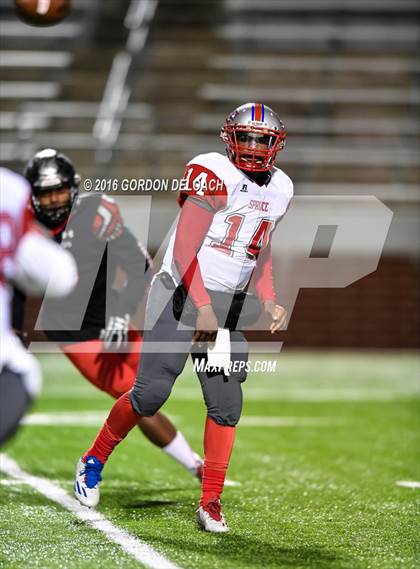 Thumbnail 1 in Spruce @ Mansfield Legacy (UIL Class 5A Division II Area Playoff) photogallery.
