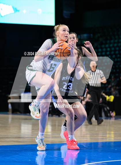 Thumbnail 3 in Rangely vs. Denver Christian (CHSAA 2A Consolation Semifinal) photogallery.