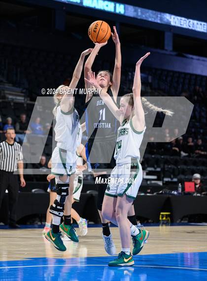 Thumbnail 2 in Rangely vs. Denver Christian (CHSAA 2A Consolation Semifinal) photogallery.