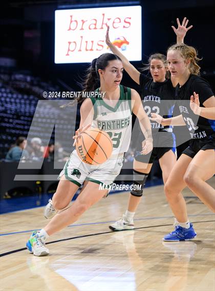 Thumbnail 2 in Rangely vs. Denver Christian (CHSAA 2A Consolation Semifinal) photogallery.