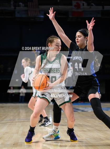 Thumbnail 3 in Rangely vs. Denver Christian (CHSAA 2A Consolation Semifinal) photogallery.
