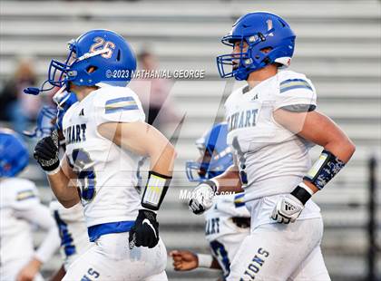 Thumbnail 2 in Elkhart @ Penn (IHSAA 6A Sectional Semifinal) photogallery.