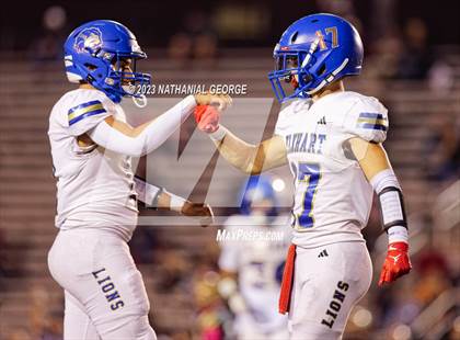 Thumbnail 2 in Elkhart @ Penn (IHSAA 6A Sectional Semifinal) photogallery.
