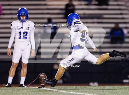 Thumbnail 3 in Elkhart @ Penn (IHSAA 6A Sectional Semifinal) photogallery.